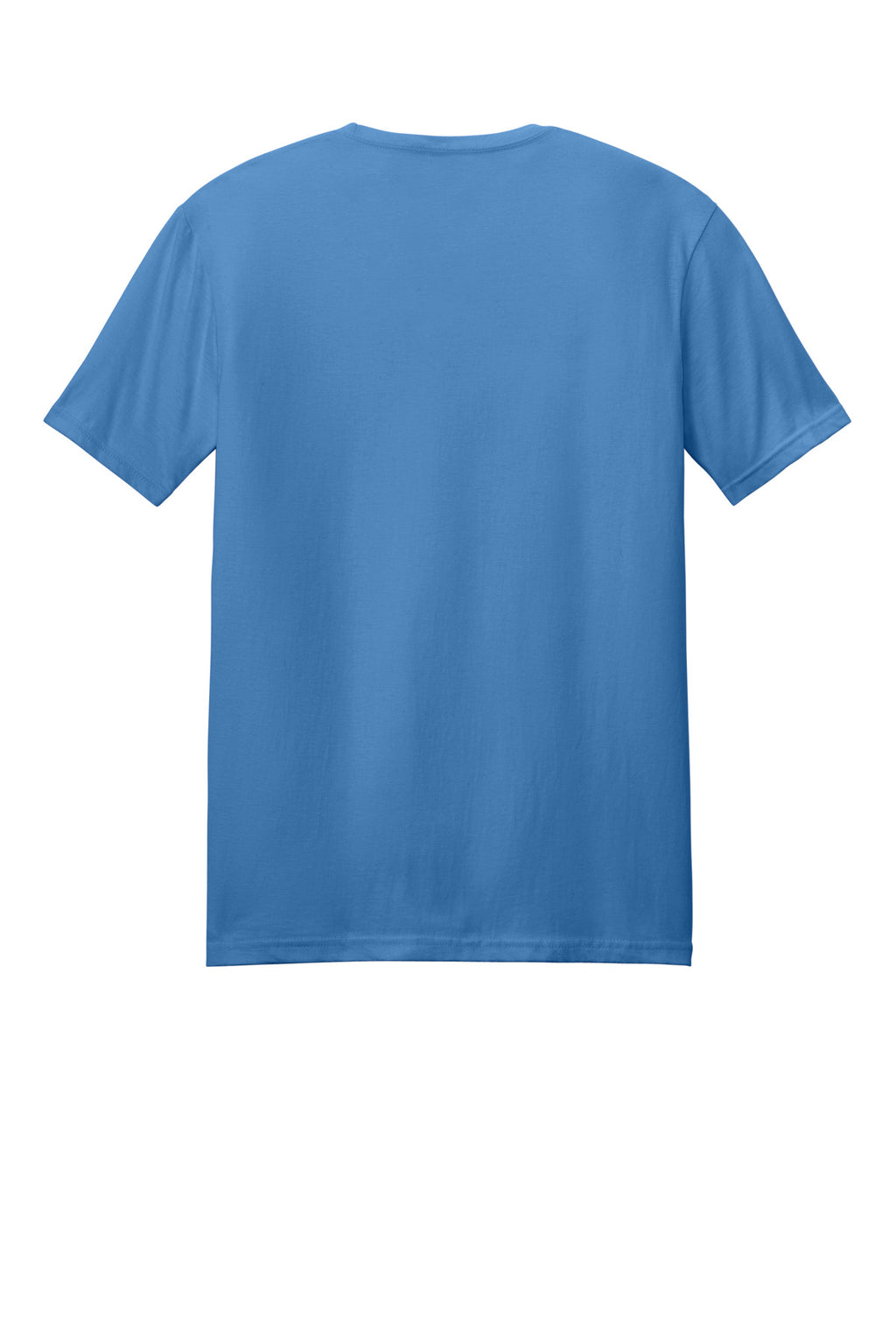 Rear View of Iris Gildan Softstyle T-Shirt. 64000