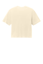 Rear View of Ivory Comfort Colors Women's Heavyweight Boxy Tee 3023CL