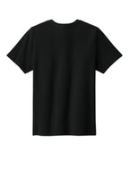 Rear View of JetBlack Port & Co Youth Easy Cotton Tee PC43Y