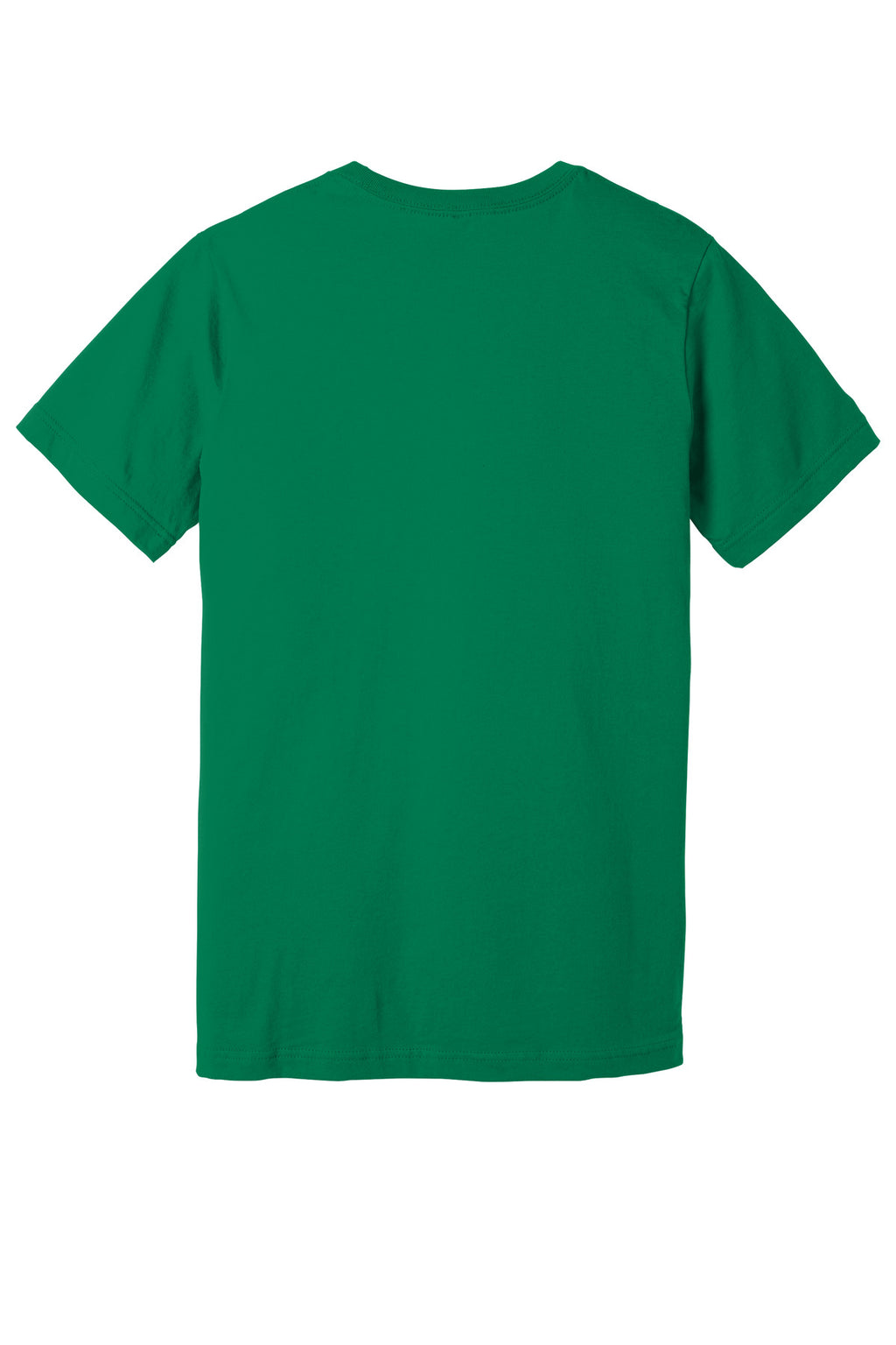 Rear View of Kelly BELLA+CANVAS Unisex Jersey Short Sleeve Tee. BC3001