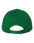 Rear View of Kelly Bio-Washed Classic Dad Hat - VC300A
