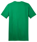 Rear View of Kelly Green District The Concert Tee DT5000