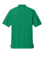 Rear View of Kelly Green Port Authority Silk Touch Polo K500