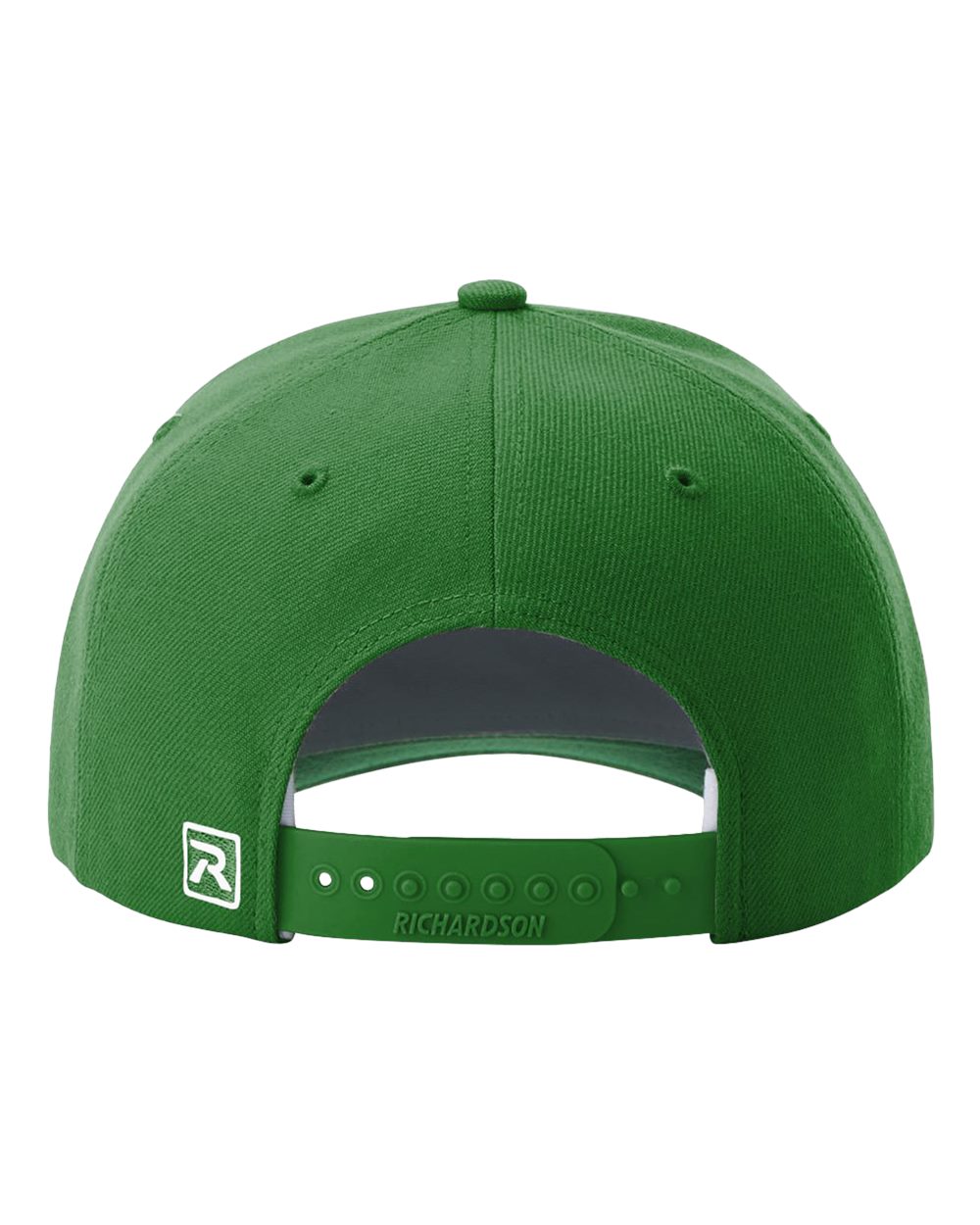 Rear View of Kelly Green Surge Snapback Cap - 512