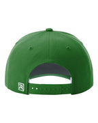 Rear View of Kelly Green Surge Snapback Cap - 512