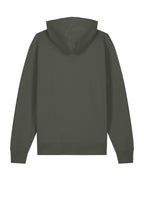 Rear View of KhakiGreen Stanley/Stella Unisex Cruiser 2.0 Hooded Sweatshirt SXU003