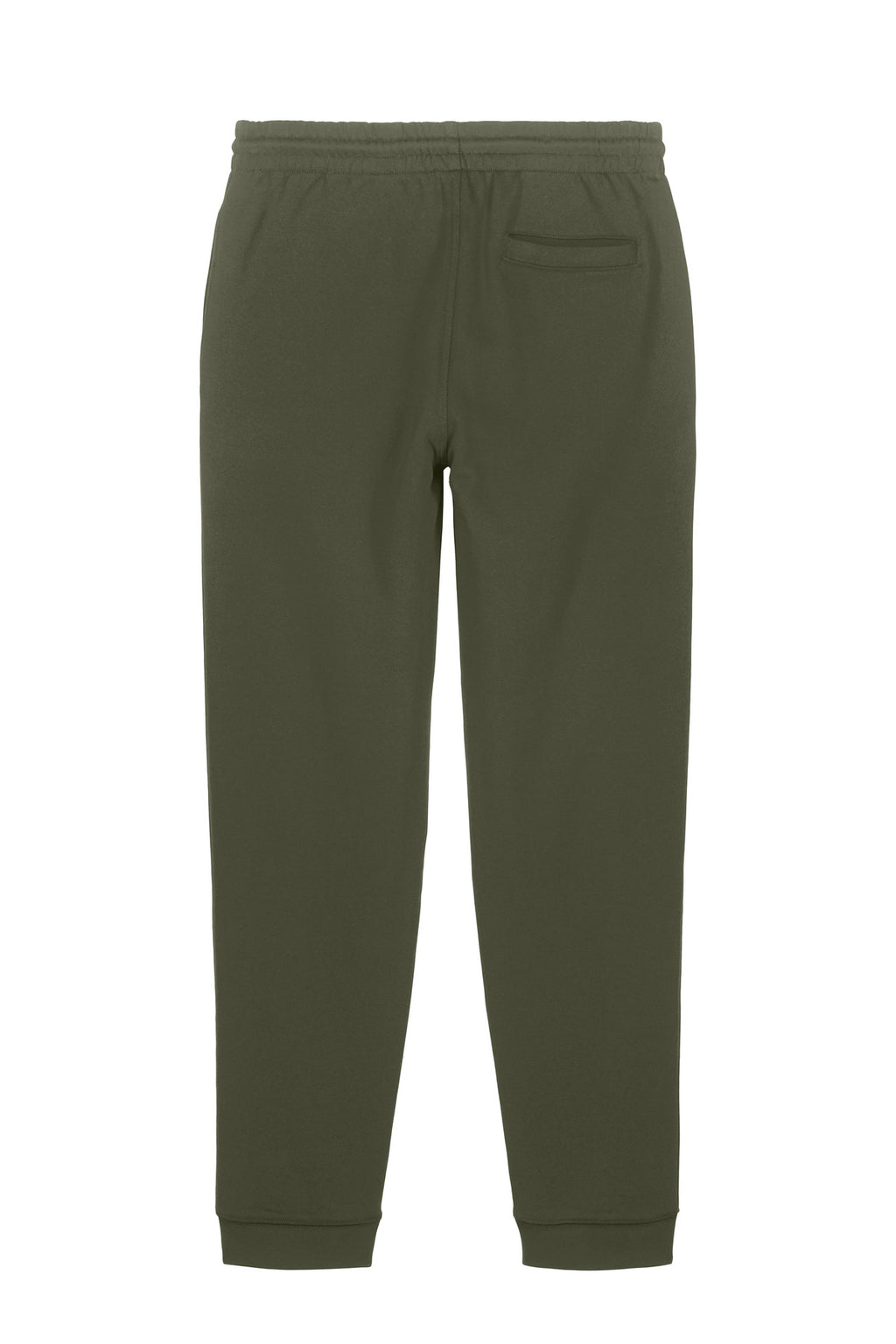 Rear View of KhakiGreen Stanley/Stella Unisex Flyer Jogger SXU006