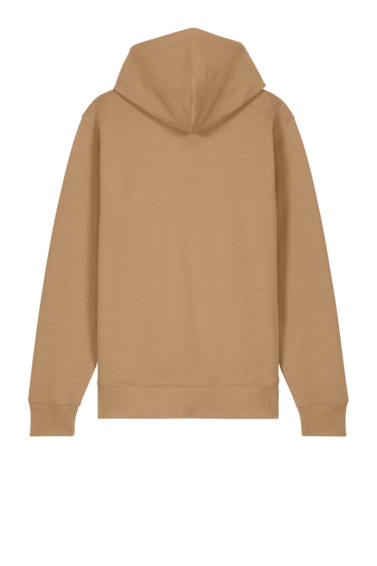 Rear View of Latte Stanley/Stella Unisex Cultivator 2.0 Full-Zip Hooded Sweatshirt SXU005