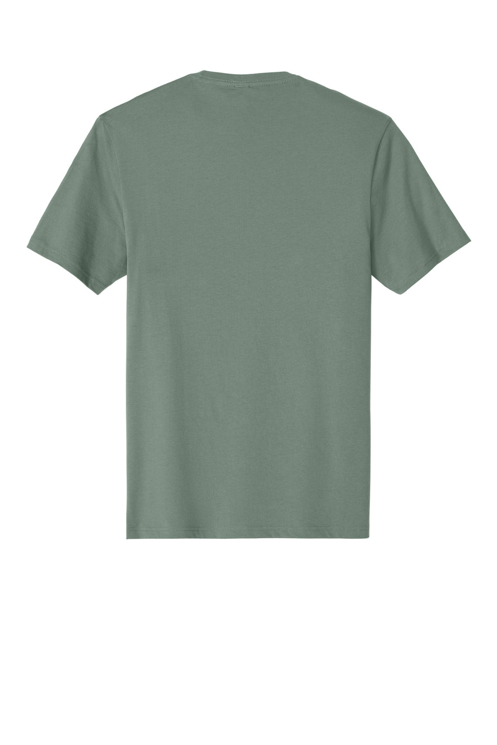 Rear View of LaurelGrn District Perfect Weight Tee. DT104