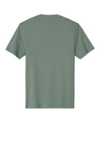Rear View of LaurelGrn District Perfect Weight Tee. DT104