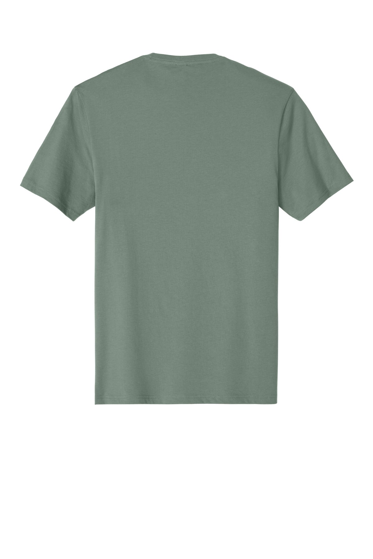 Rear View of LaurelGrn District Perfect Weight Tee. DT104