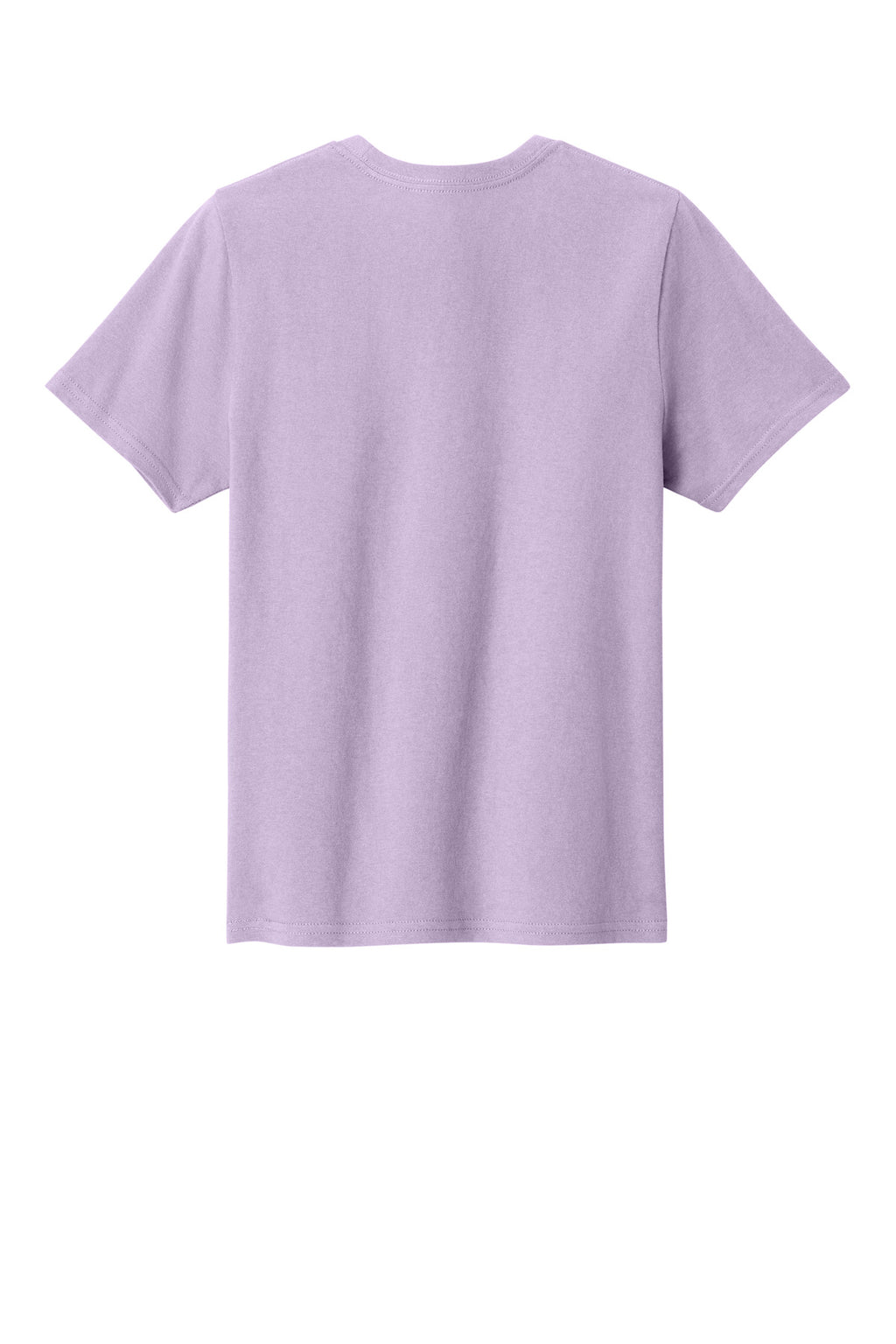 Rear View of Lavender Port & Co Youth Easy Cotton Tee PC43Y