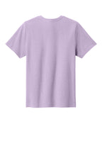 Rear View of Lavender Port & Co Youth Easy Cotton Tee PC43Y
