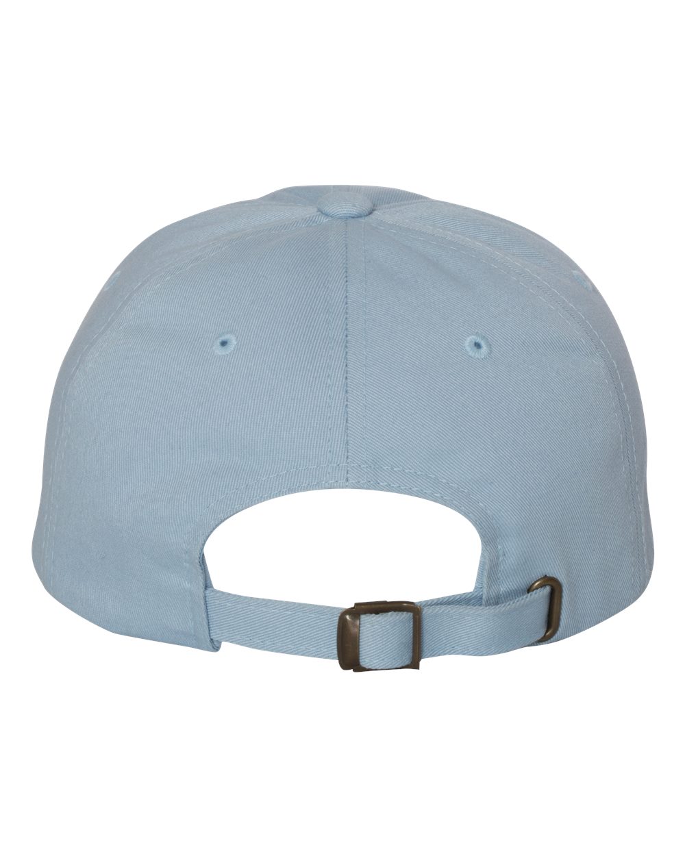 Rear View of Light Blue Classic Dad Hat - 6245CM