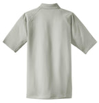 Rear View of Light Grey CornerStone - Select Snag-Proof Tactical Polo. CS410