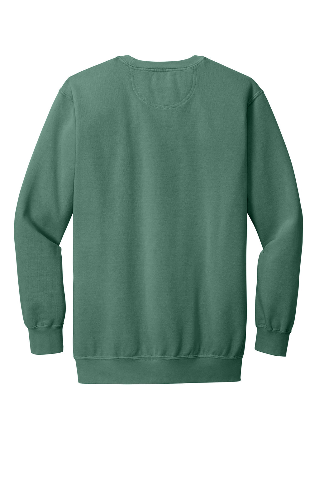 Rear View of LightGreen COMFORT COLORS Ring Spun Crewneck Sweatshirt. 1566