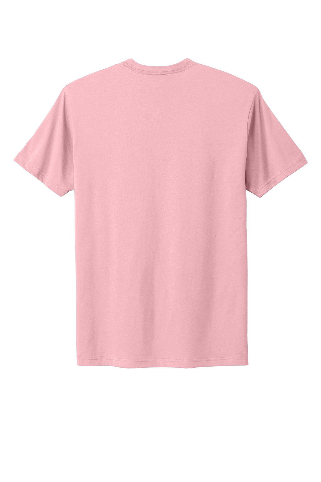 Rear View of LightPink Next Level Apparel Adult Cotton Tee. NL3600