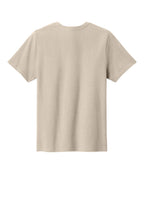 Rear View of LightSand Port & Co Youth Easy Cotton Tee PC43Y