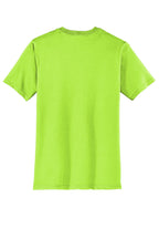 Rear View of Lime Shock District Very Important Tee . DT6000