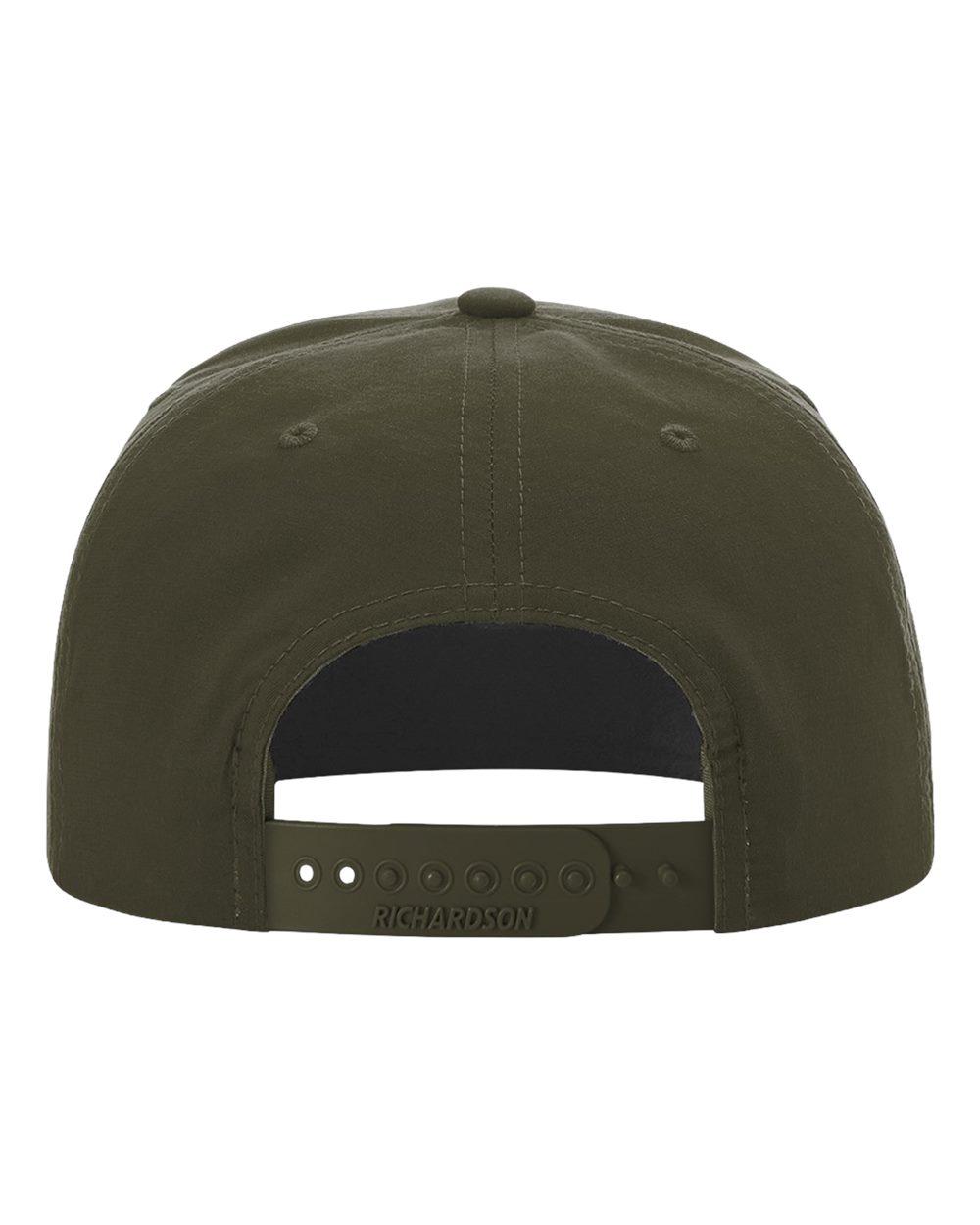 Rear View of Loden/ Amber Gold Umpqua Snapback Cap - 256