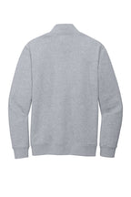 Rear View of Lt Hthr Grey District V.I.T. Fleece 1/4-Zip DT6106