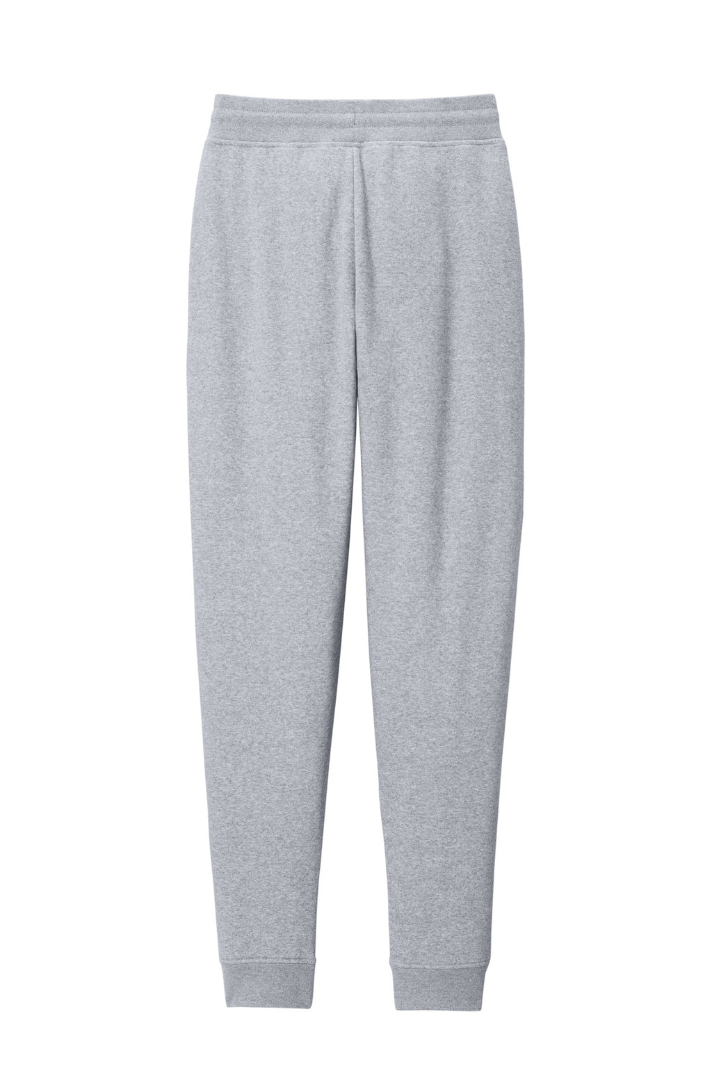 Rear View of Lt Hthr Grey District V.I.T. Fleece Jogger DT6107