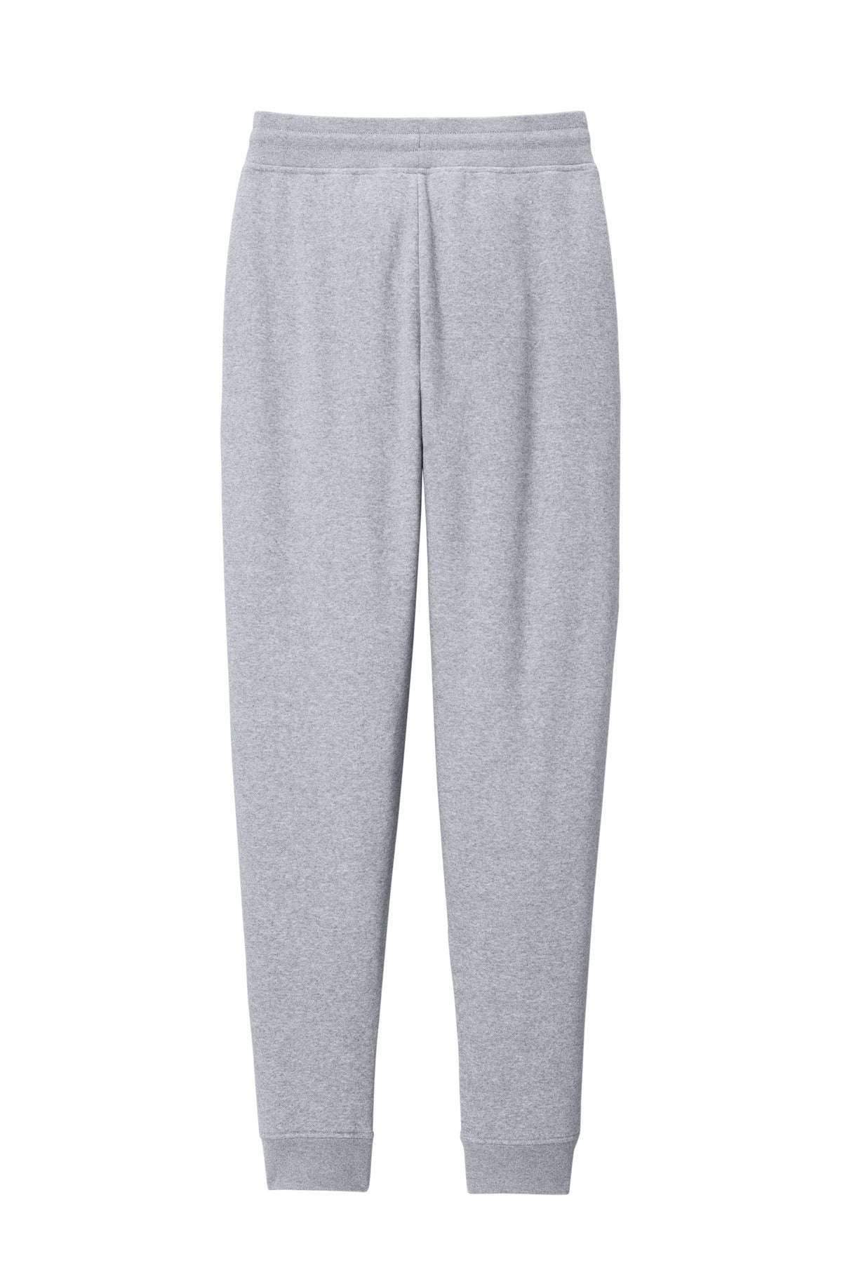 Rear View of Lt Hthr Grey District V.I.T. Fleece Jogger DT6107