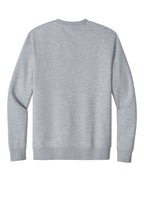 Rear View of LtHtGry District V.I.T. Fleece Crew DT6104