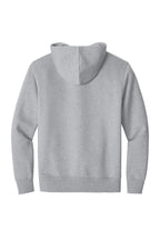 Rear View of LtHtGry District V.I.T. Super Heavyweight Fleece Hoodie DT6600