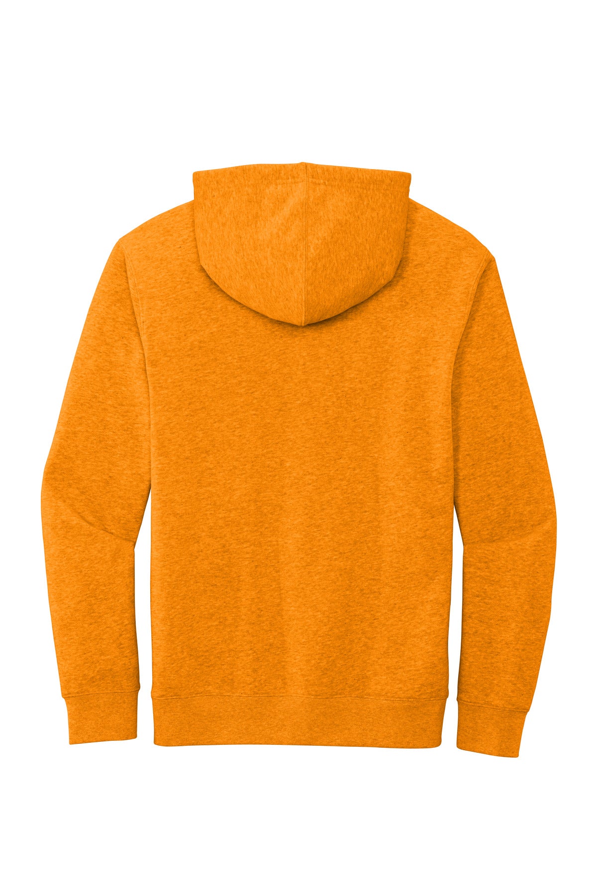Rear View of MarigldHtr District V.I.T. Fleece Hoodie DT6100