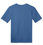 Rear View of Maritime Blue District Perfect Weight Tee. DT104