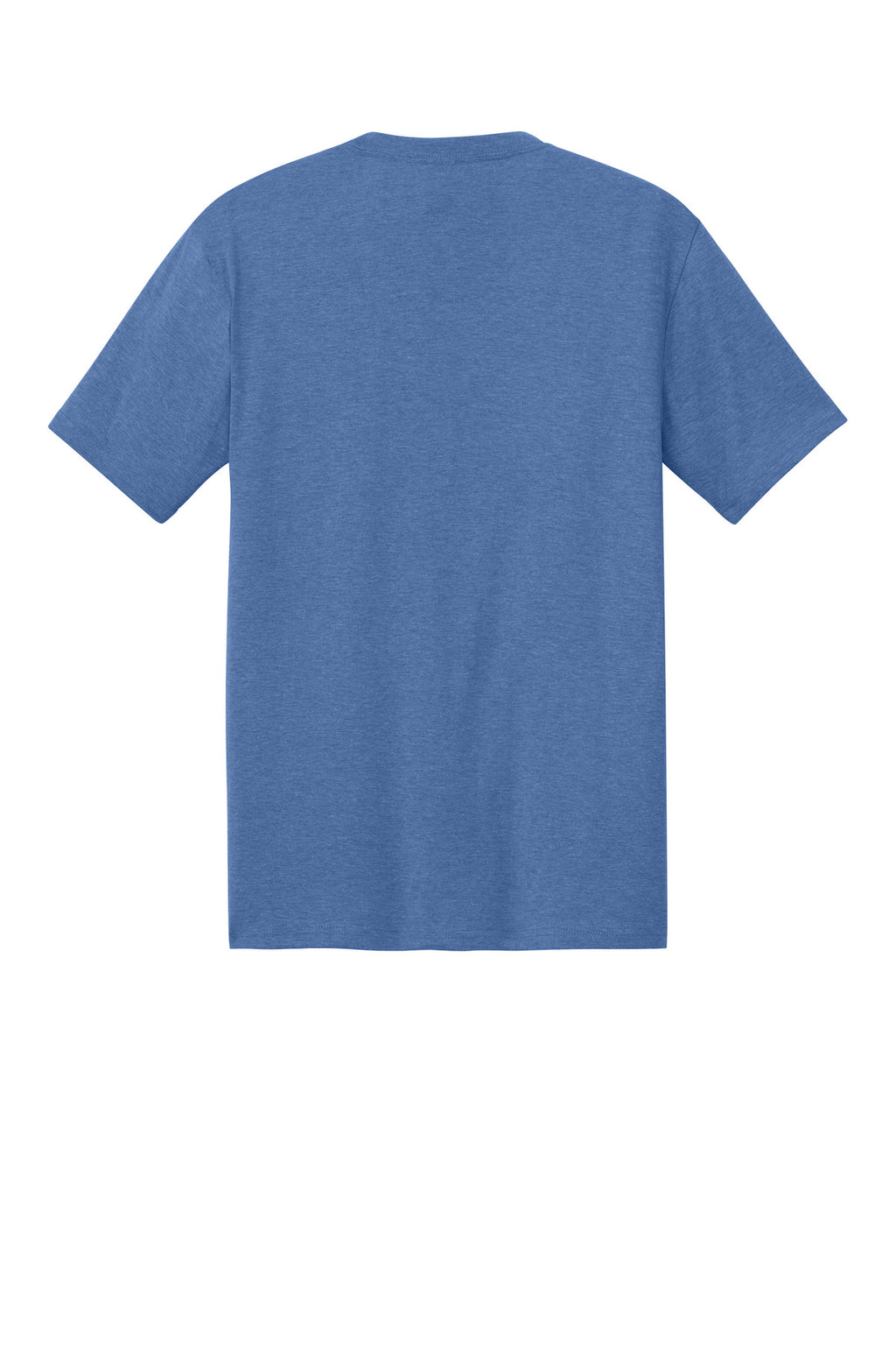 Rear View of Maritime Frost District Perfect Tri Tee. DM130