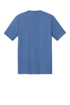 Rear View of Maritime Frost District Perfect Tri Tee. DM130