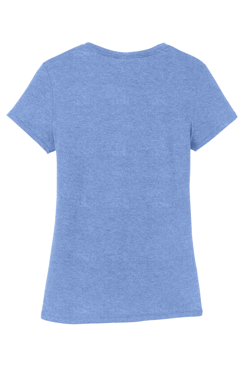 Rear View of Maritime Frost District Women's Perfect Tri Tee. DM130L