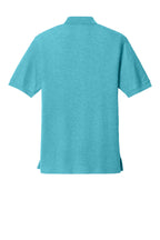 Rear View of Maui Blue Port Authority Silk Touch Polo K500