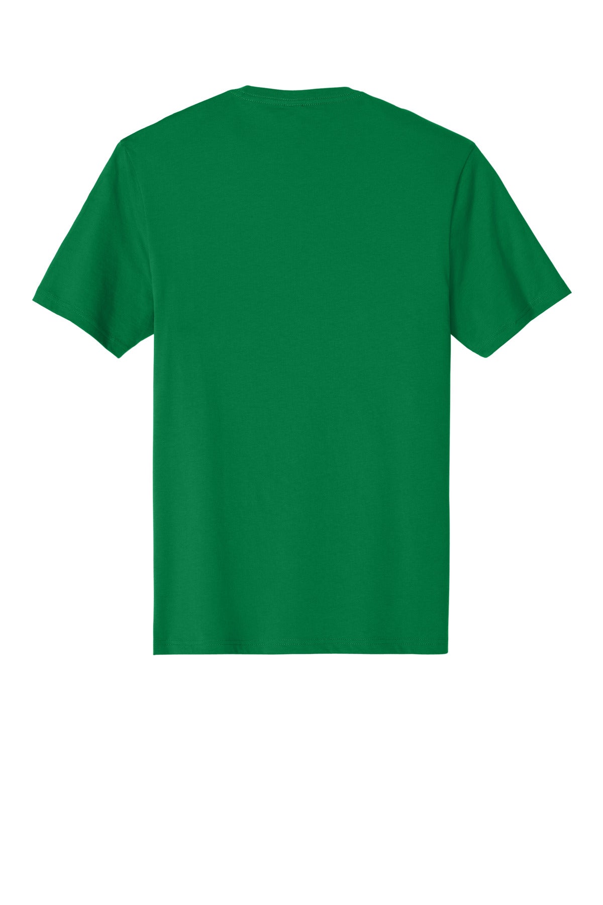 Rear View of MeadowGrn District Perfect Weight Tee. DT104