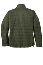 Rear View of Moss Carhartt Gilliam Jacket. CT102208