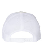 Rear View of Multicam Alpine/ White Retro Trucker Cap - 6606