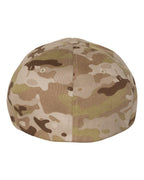 Rear View of Multicam Arid Cotton Blend Cap - 6277