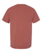 Rear View of Nantucket Red Garment-Dyed T-Shirt - GDH100