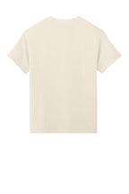 Rear View of Natural BELLA+CANVAS Unisex 6-Ounce Heavyweight Tee BC3010