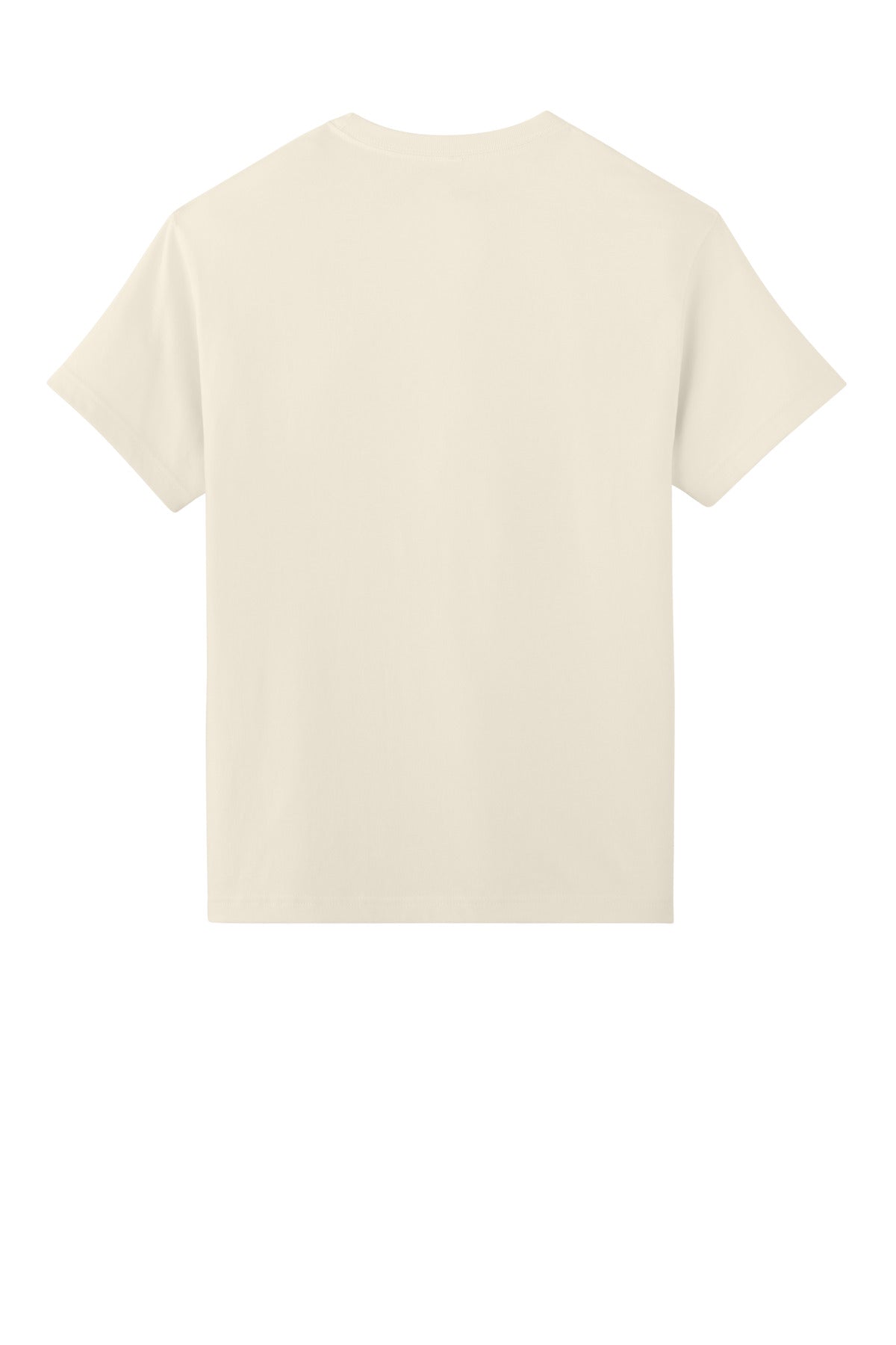 Rear View of Natural BELLA+CANVAS Unisex 6-Ounce Heavyweight Tee BC3010