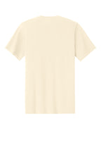 Rear View of Natural Port & Co Easy Cotton Tee PC43