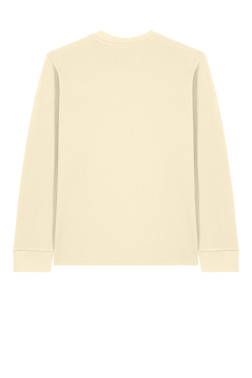 Rear View of NaturalRaw Stanley/Stella Unisex Creator 2.0 Long Sleeve Tee SXU022