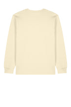 Rear View of NaturalRaw Stanley/Stella Unisex Freestyler Heavyweight Long Sleeve Tee SXU023