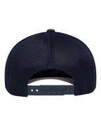 Rear View of Navy 110® Mesh-Back Cap - 110M