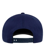 Rear View of Navy 110® Snapback Cap - 110F