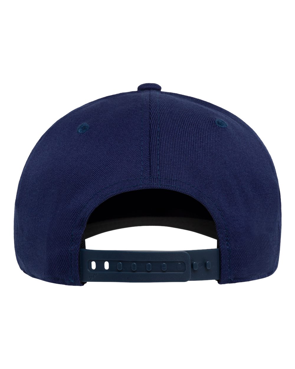 Rear View of Navy 110® Snapback Cap - 110F