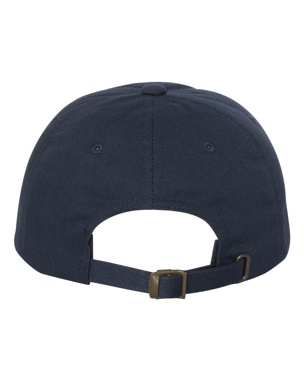 Rear View of Navy Classic Dad Hat - 6245CM