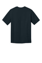 Rear View of Navy CornerStone Workwear Pro Short Sleeve Tee CS440